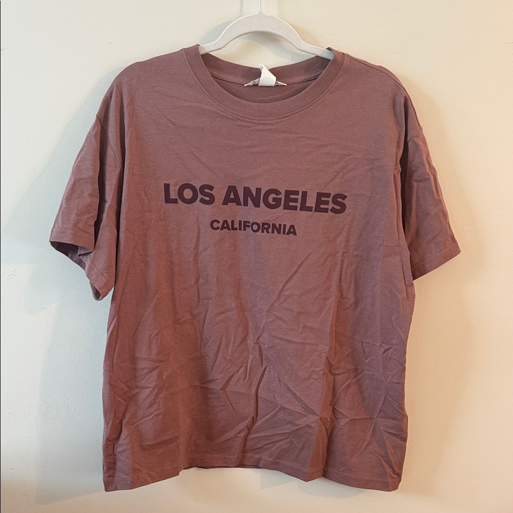 H&M Los Angeles Tee - Brown